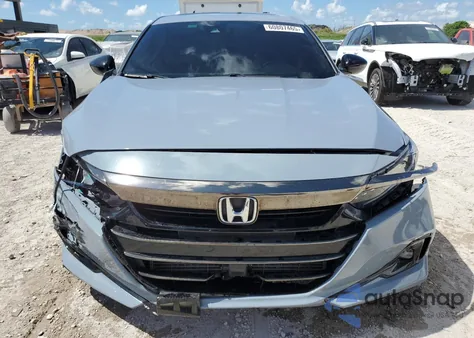 2021 Honda Accord Sport z USA, uszkodzony, nr VIN 1HGCV2F37MA033977